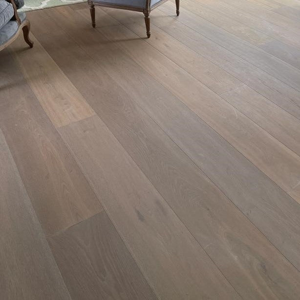 Silver Sand Engineered Oak Flooring range including prime, wide plank and herringbone style flooring
